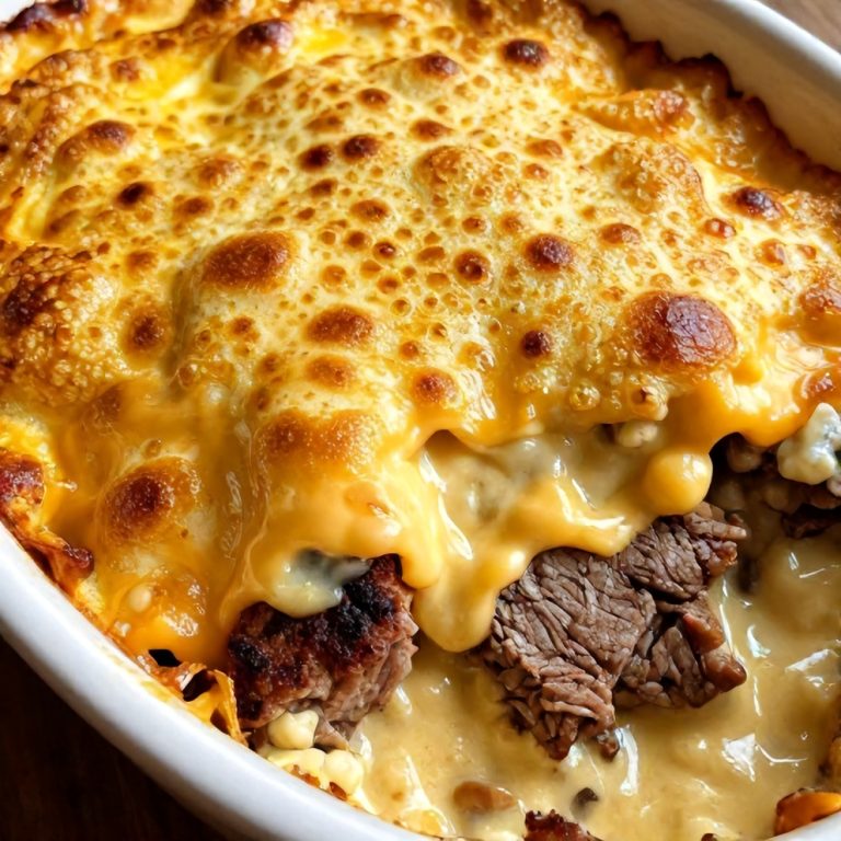 Amish hamburger steak bake