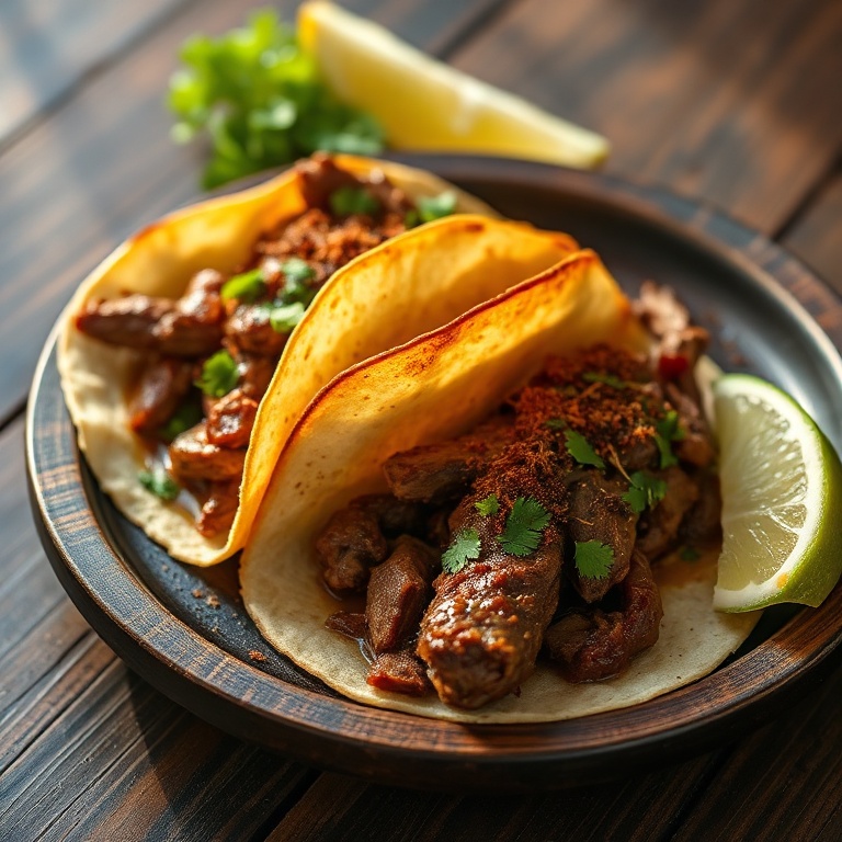 Authentic Beef Birria Tacos