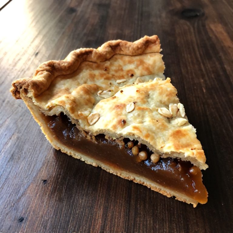 burnt honey pie