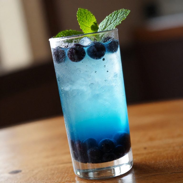 blueberry coconut water drink