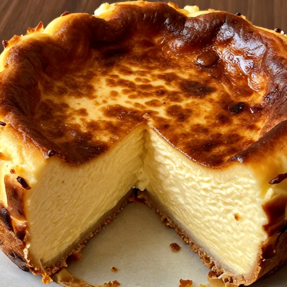 burnt basque cheesecake