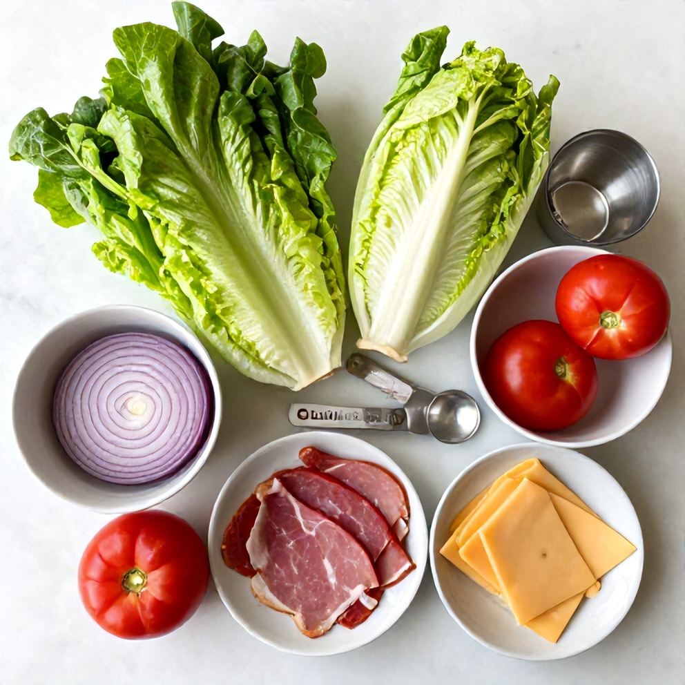 Raw ingredients for Columbia 1905 Salad