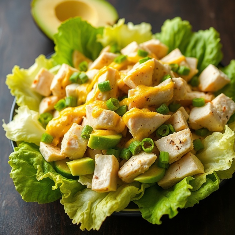 Creamy Avocado Chicken Salad