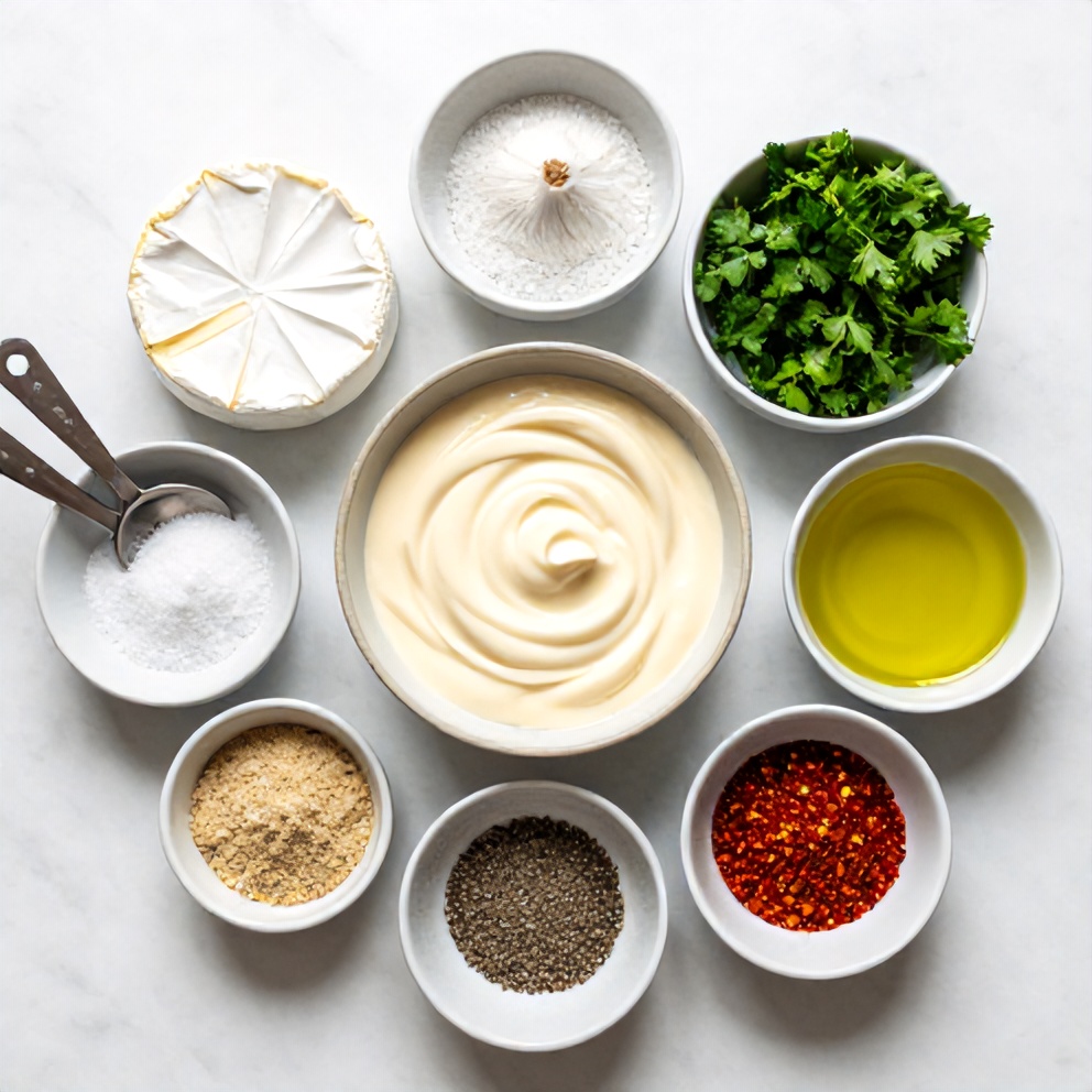 Raw ingredients for Creamy Boursin Chicken
