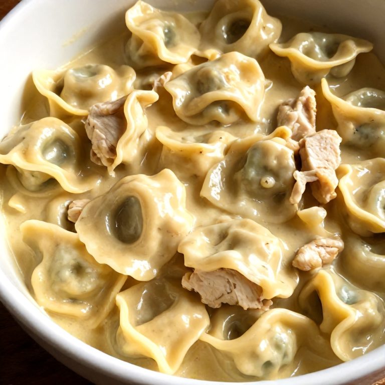 Crockpot Chicken Tortellini