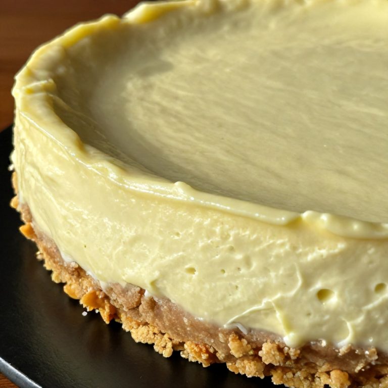 Creamy Pistachio Cheesecake