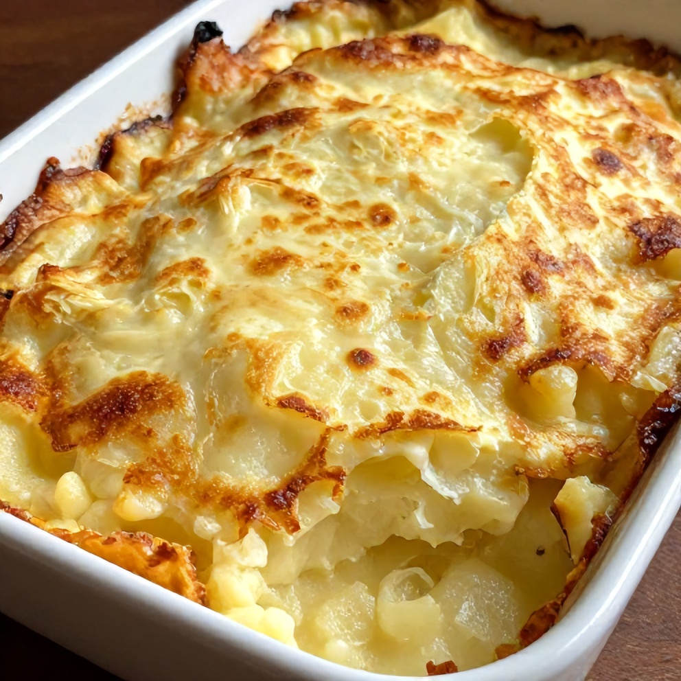 creamy potato gratin