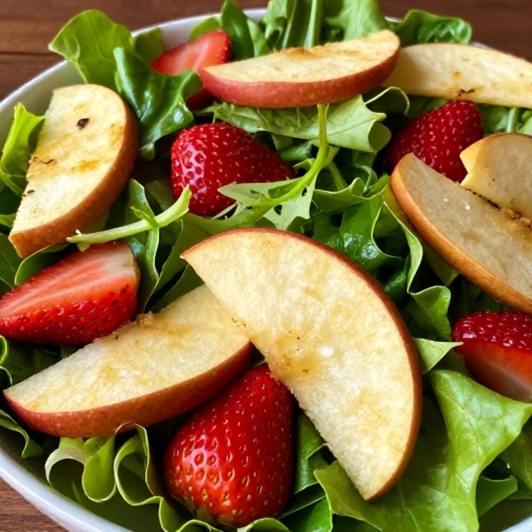 Apple Strawberry Salad