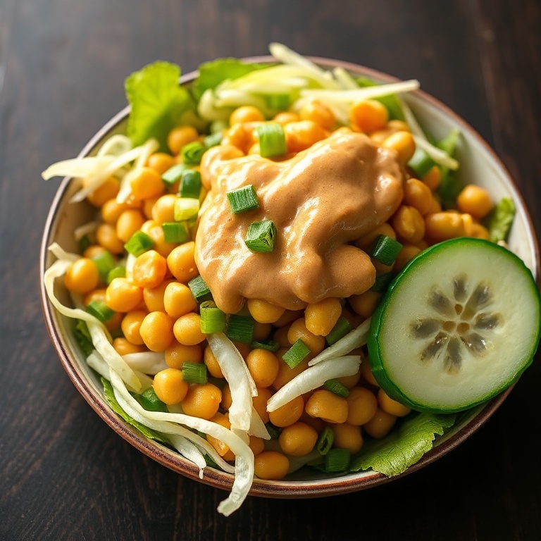 Crispy Asian Edamame Salad