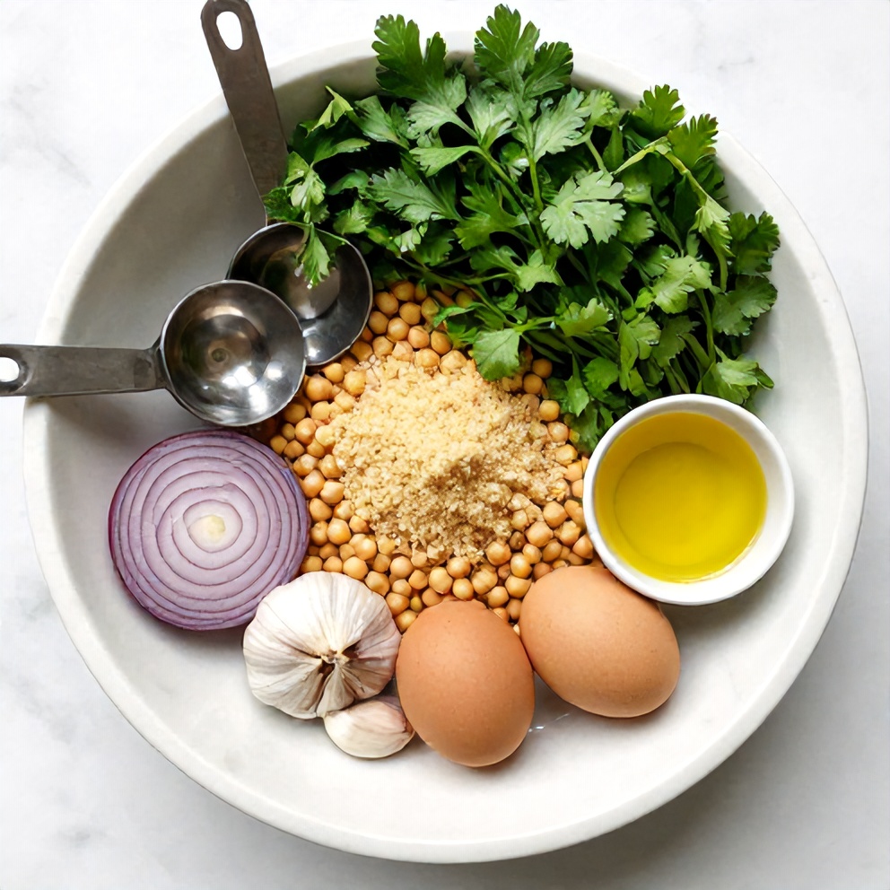Chickpea Patties Ingredients