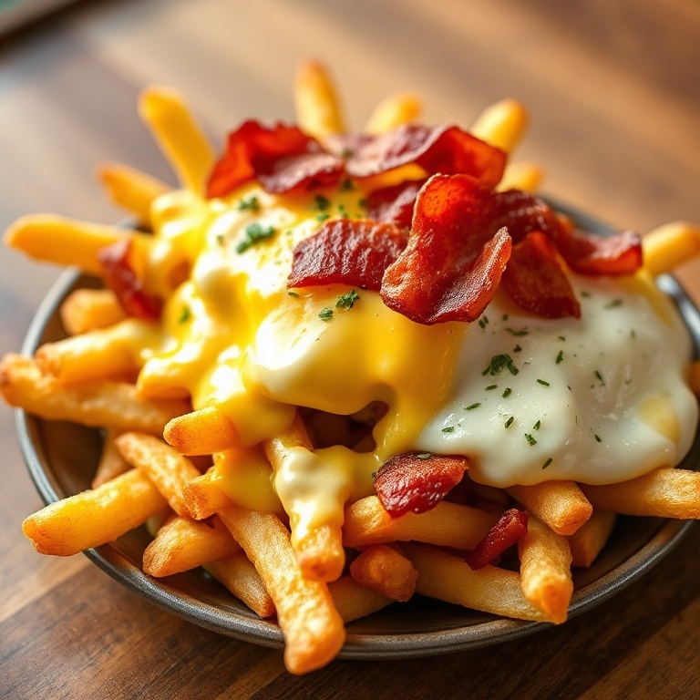 Crispy Breakfast Poutine