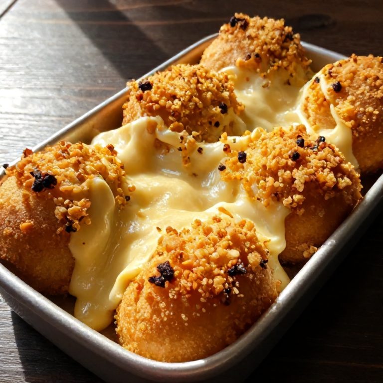 Crispy Cheesy Sloppy Joe Garlic Bread