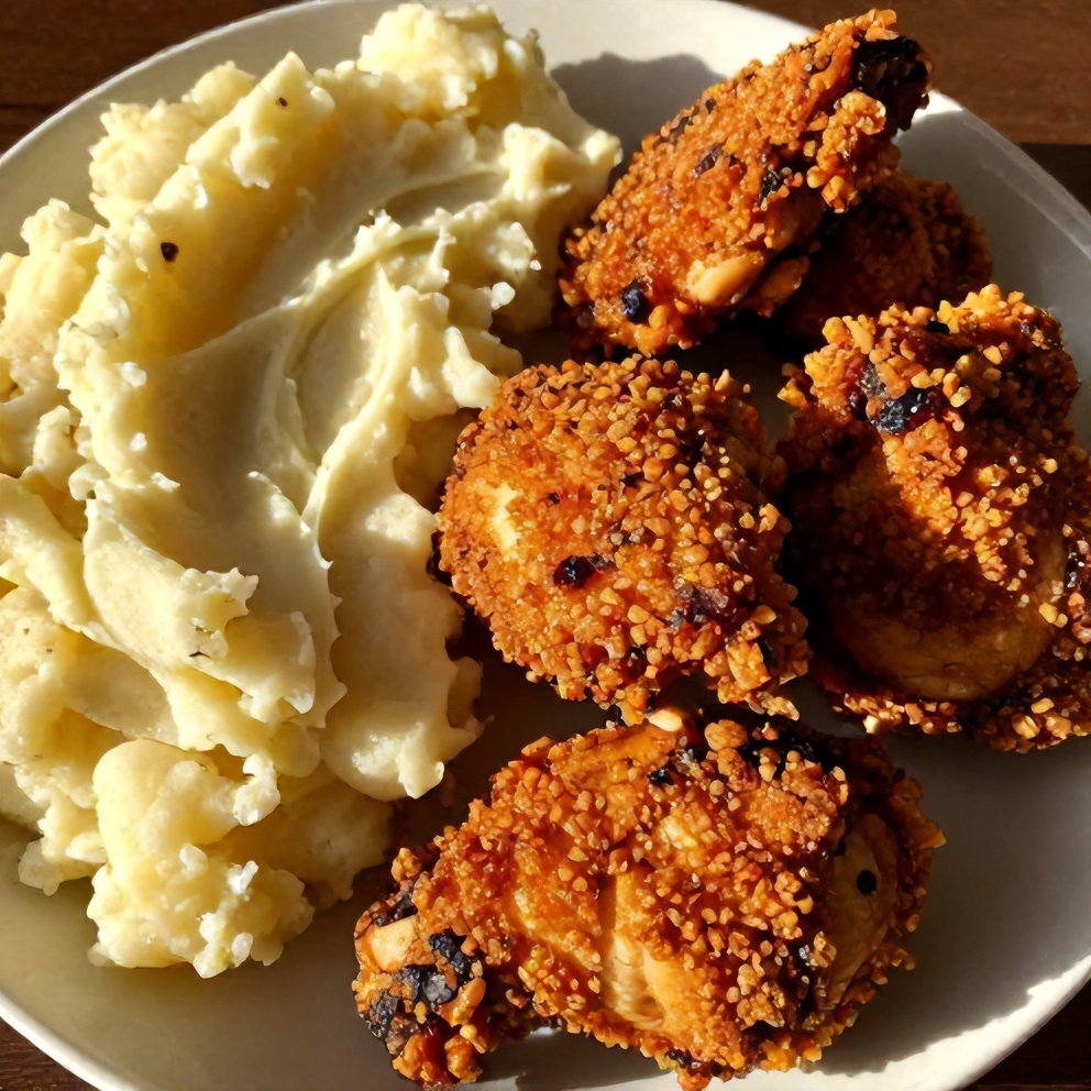 Crispy Chipotle Honey Chicken Thighs