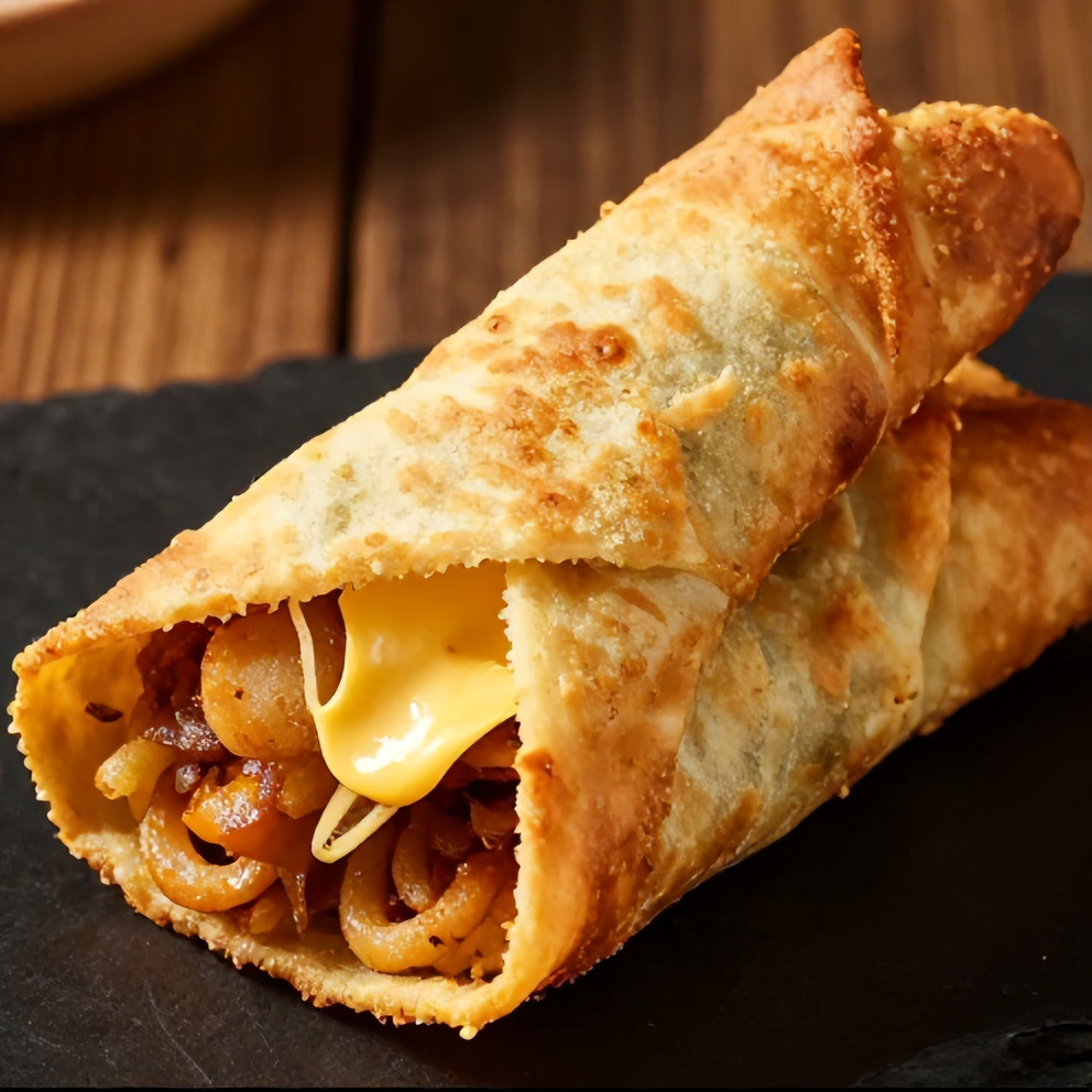 crunchwrap supreme egg rolls