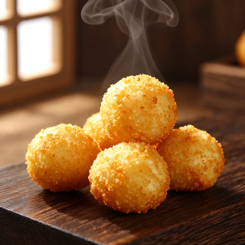 Crispy Fried Cheese Bites