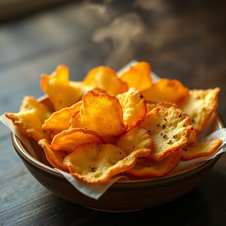Crispy Keto Cottage Cheese Chips