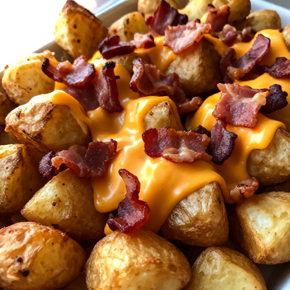 Crispy Loaded Baked Potatoes
