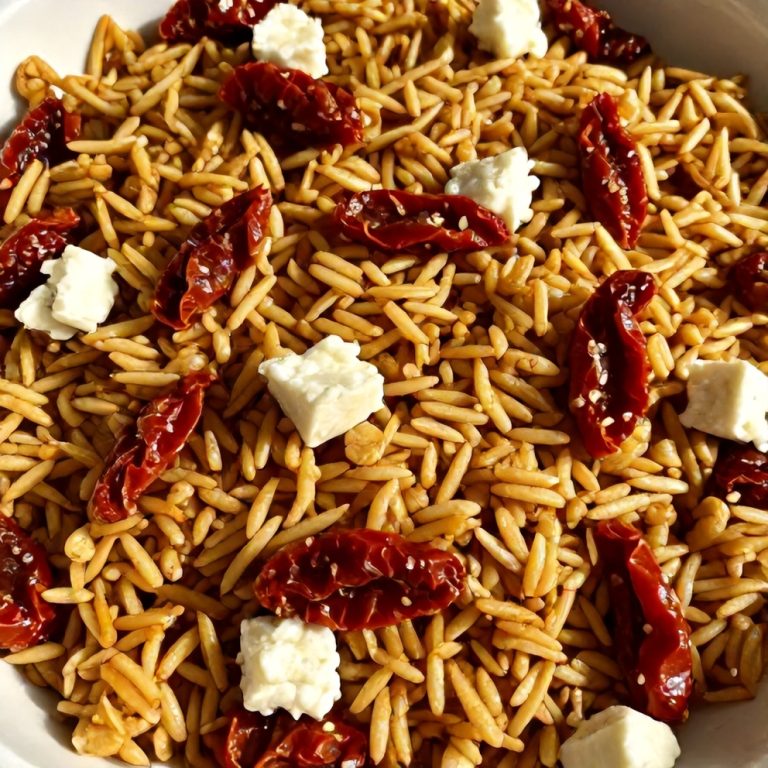 crispy orzo salad