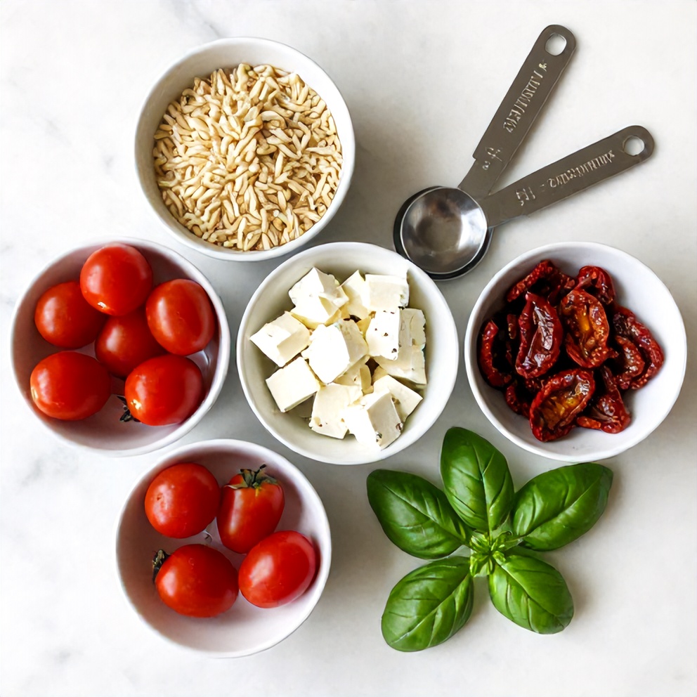 Orzo Salad Ingredients
