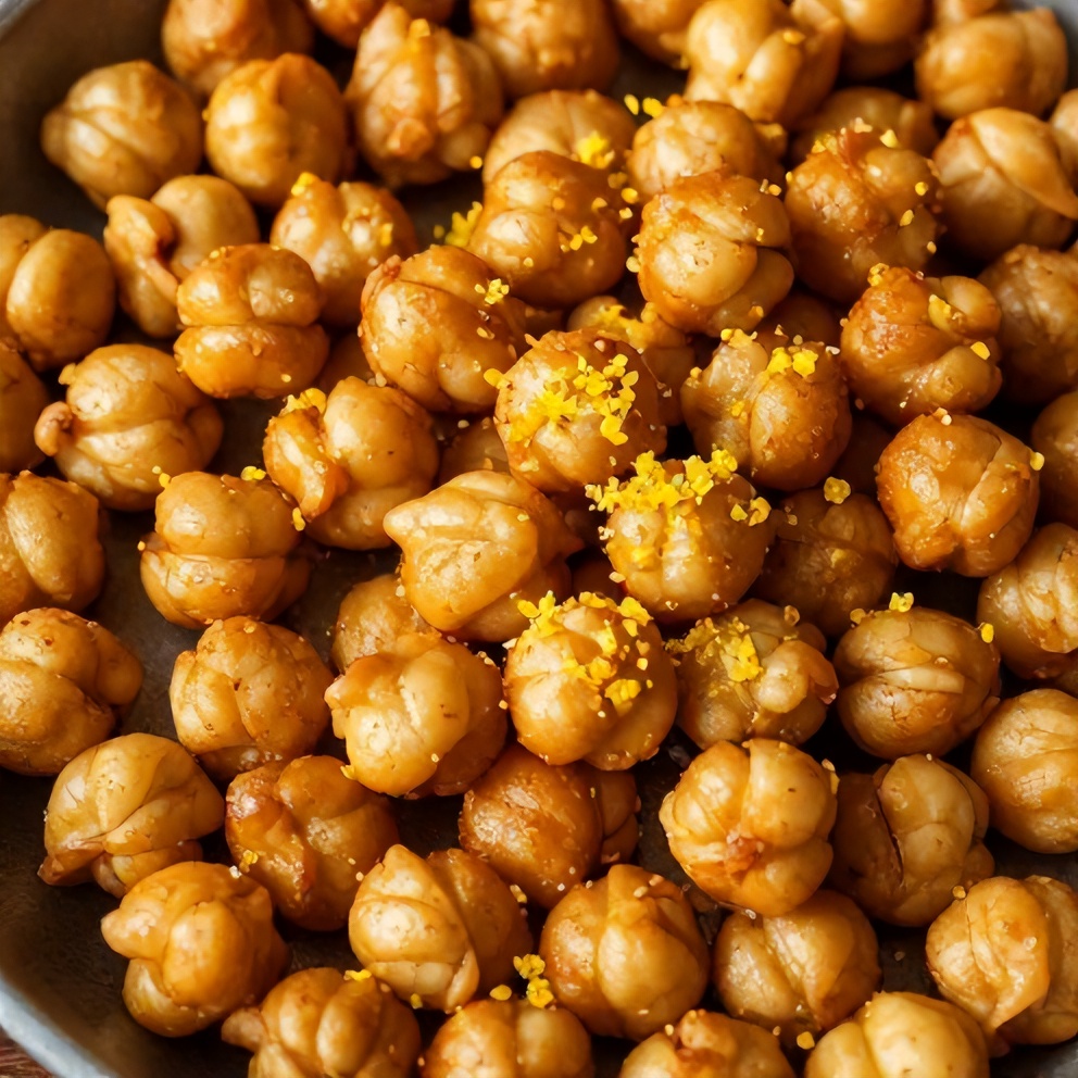 crispy zaatar chickpeas
