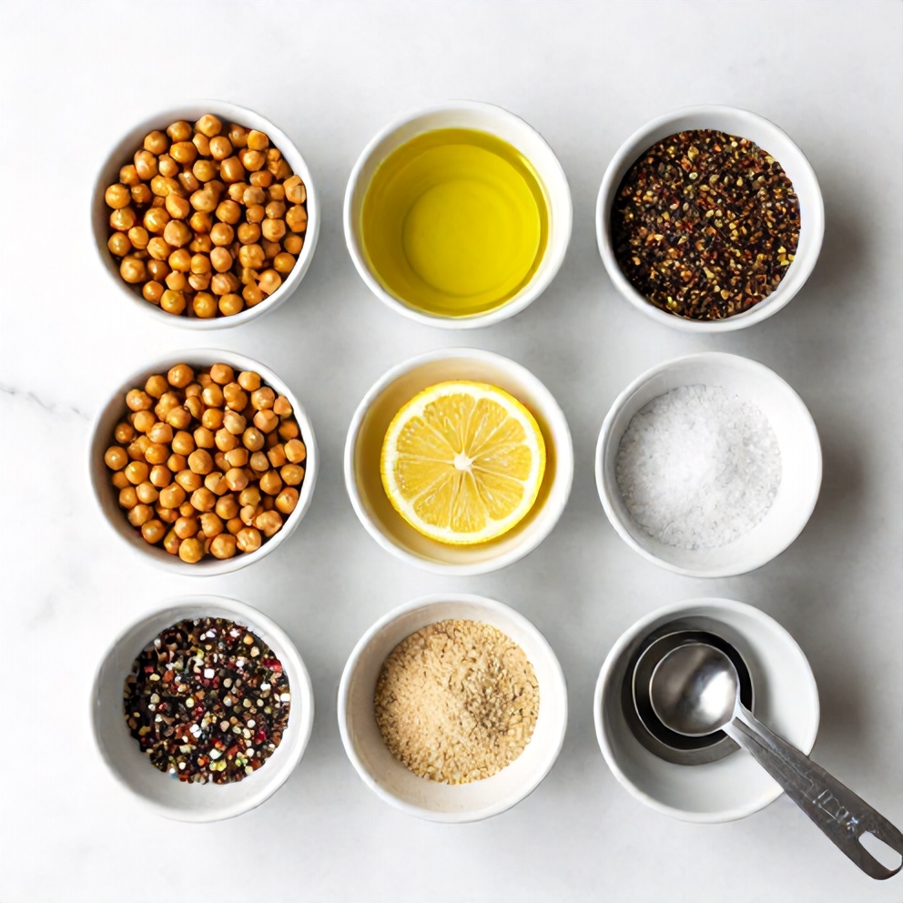 Ingredients for Za’atar Roasted Chickpeas