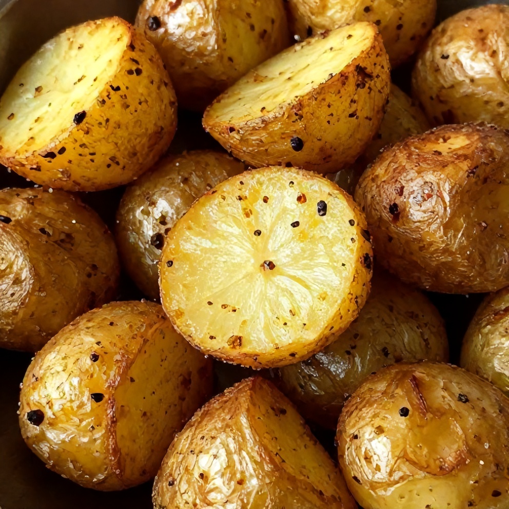 Crispy Za’atar Smashed Potatoes