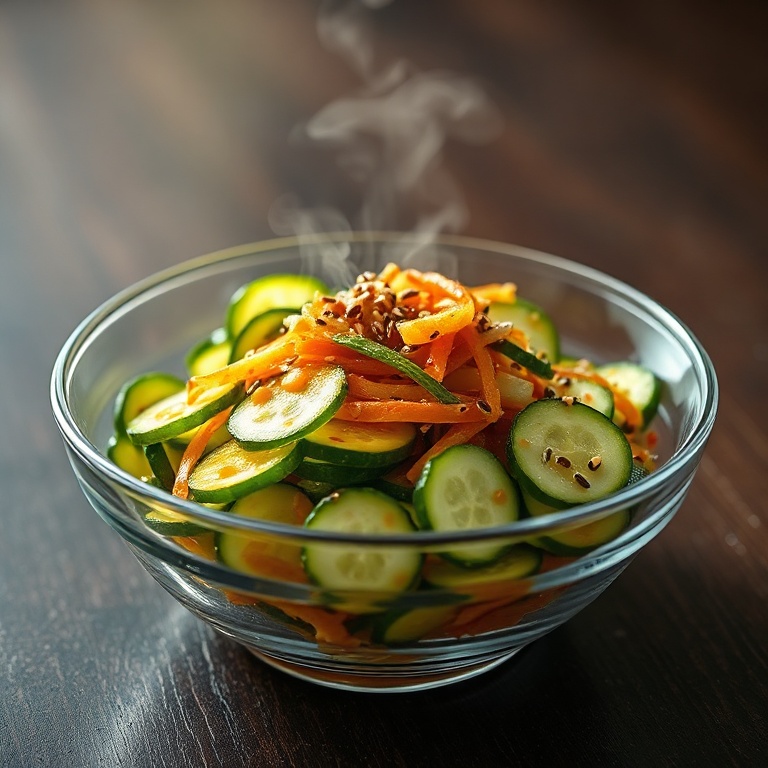 Easy Asian Cucumber Salad