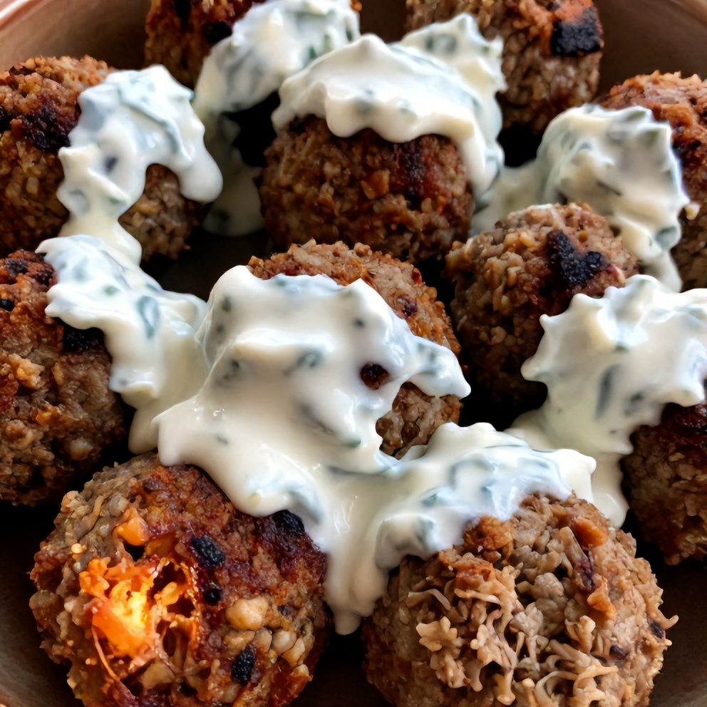 Greek Lentil Meatballs