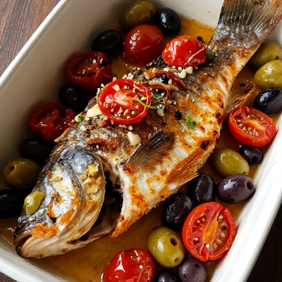 Easy Baked Sea Bass