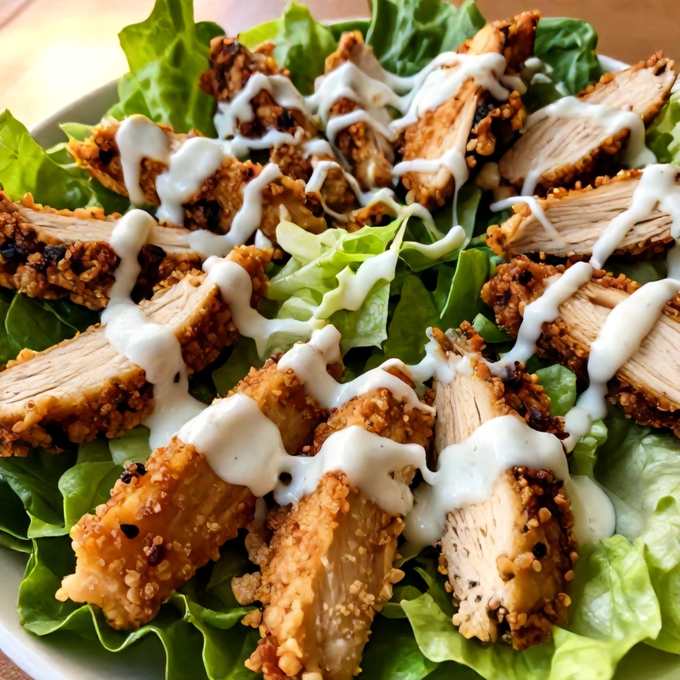 Easy Buffalo Chicken Salad