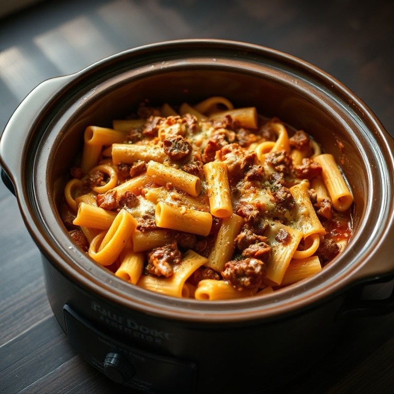 Easy Cheesy Beef Pasta