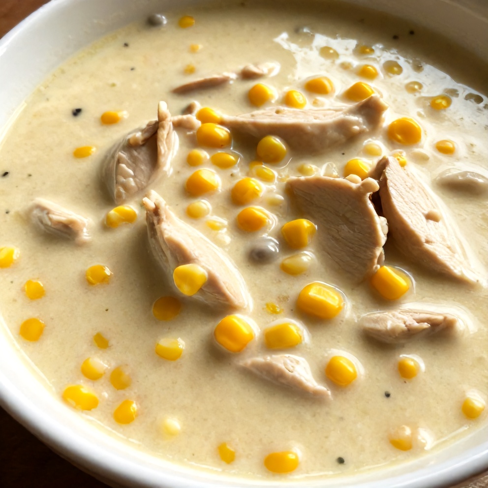 Easy Chicken and Corn Chowder