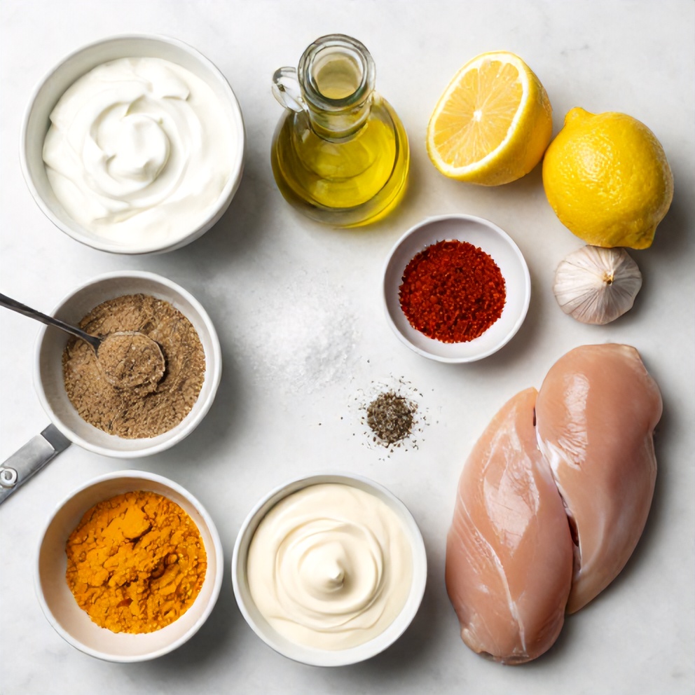 Chicken Shawarma Ingredients
