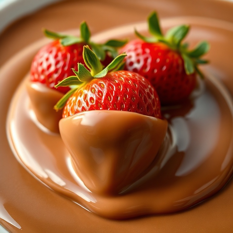 Easy Chocolate Covered Strawberries