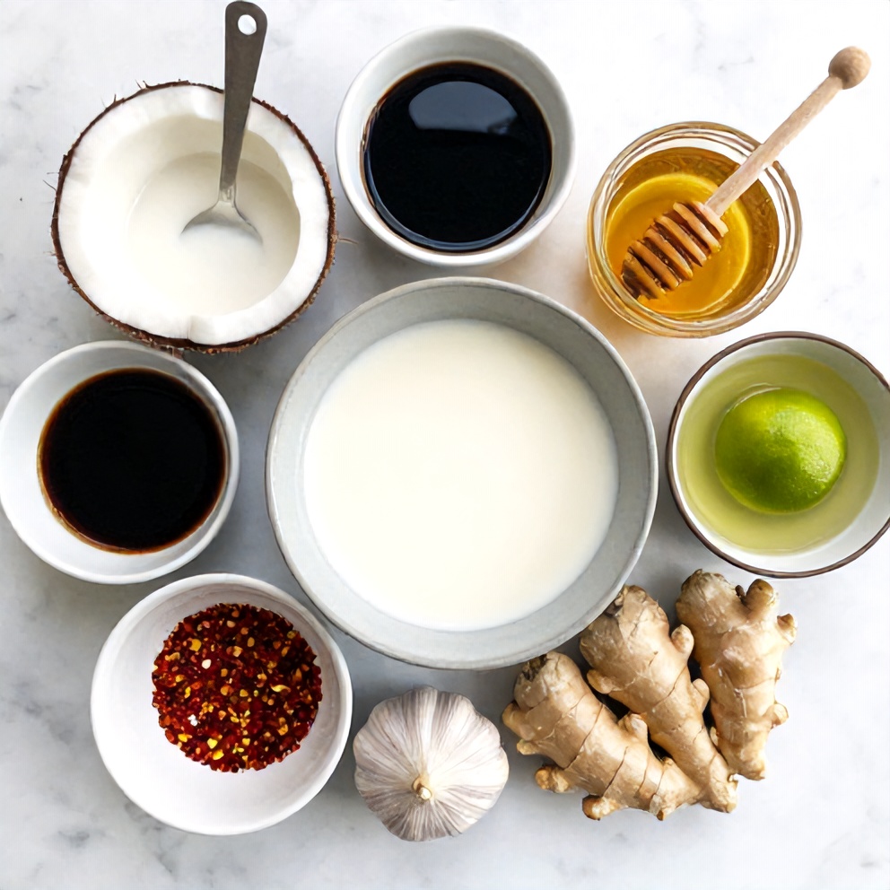 Ingredients for Easy Coconut Chicken