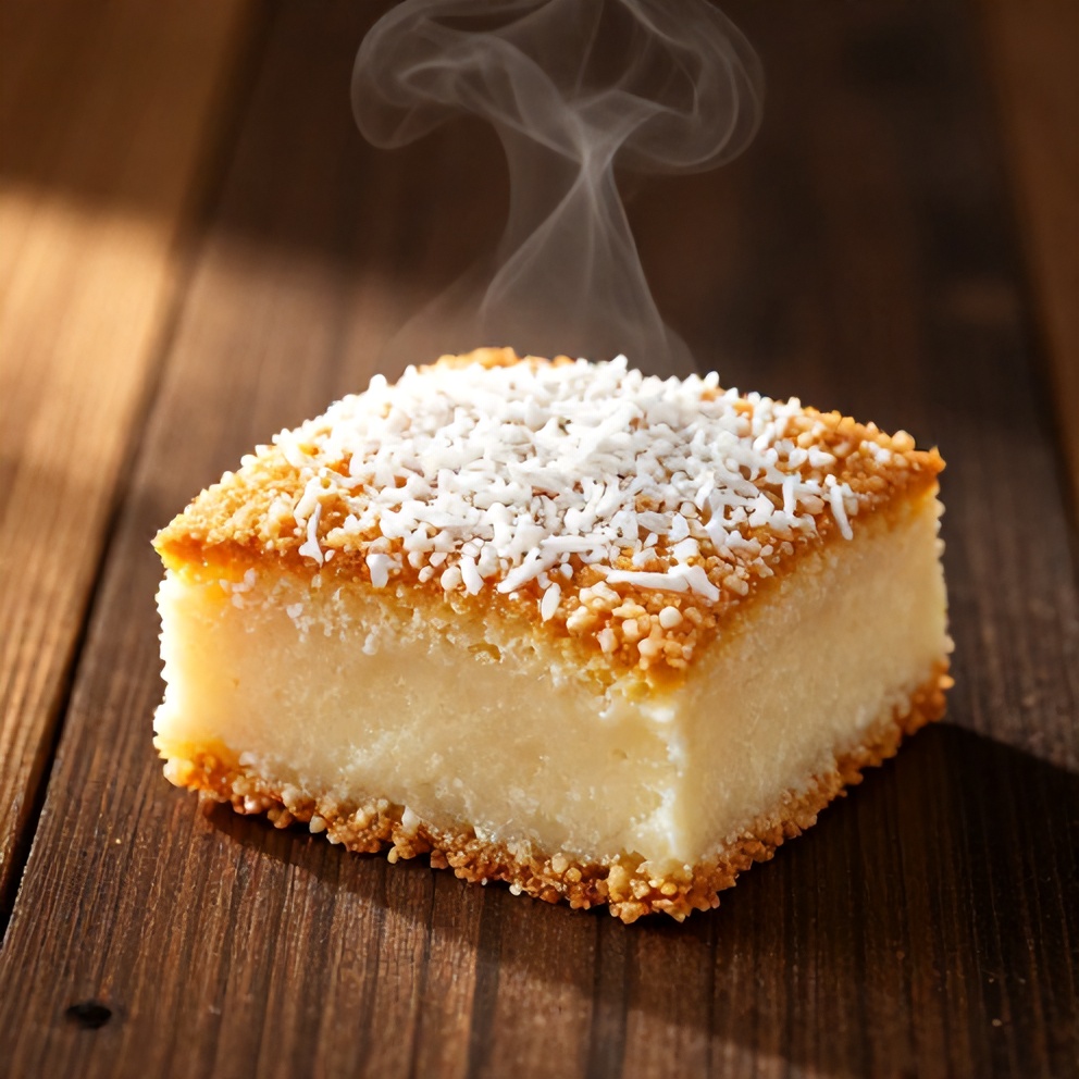 Easy Coconut Milk Snack Cake