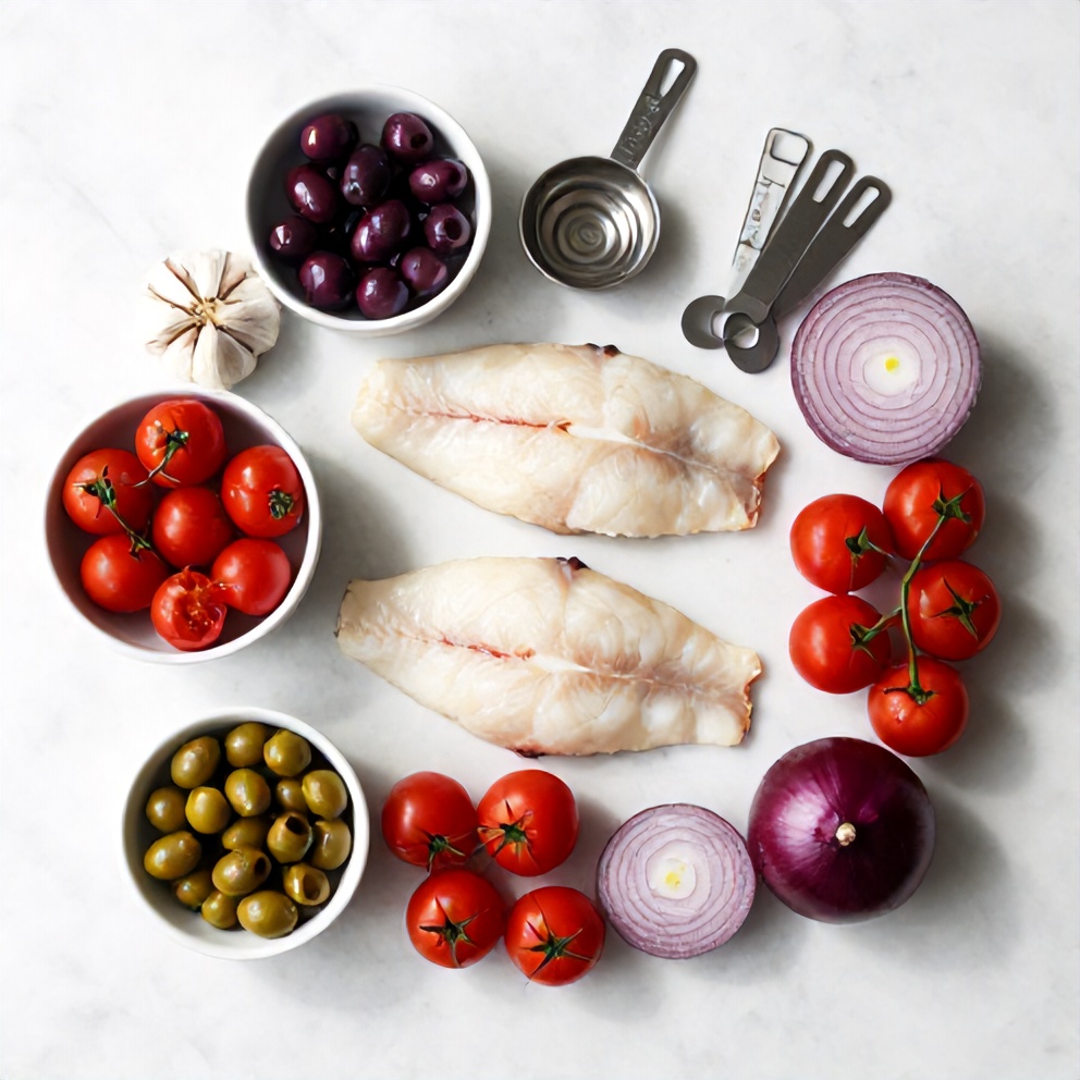 Easy Baked Cod Ingredients