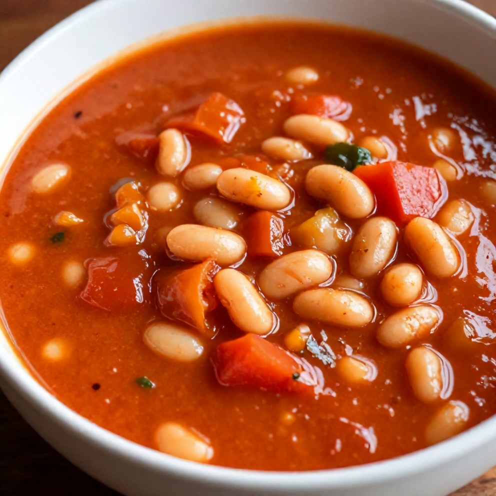 Easy Tomato and White Bean Soup