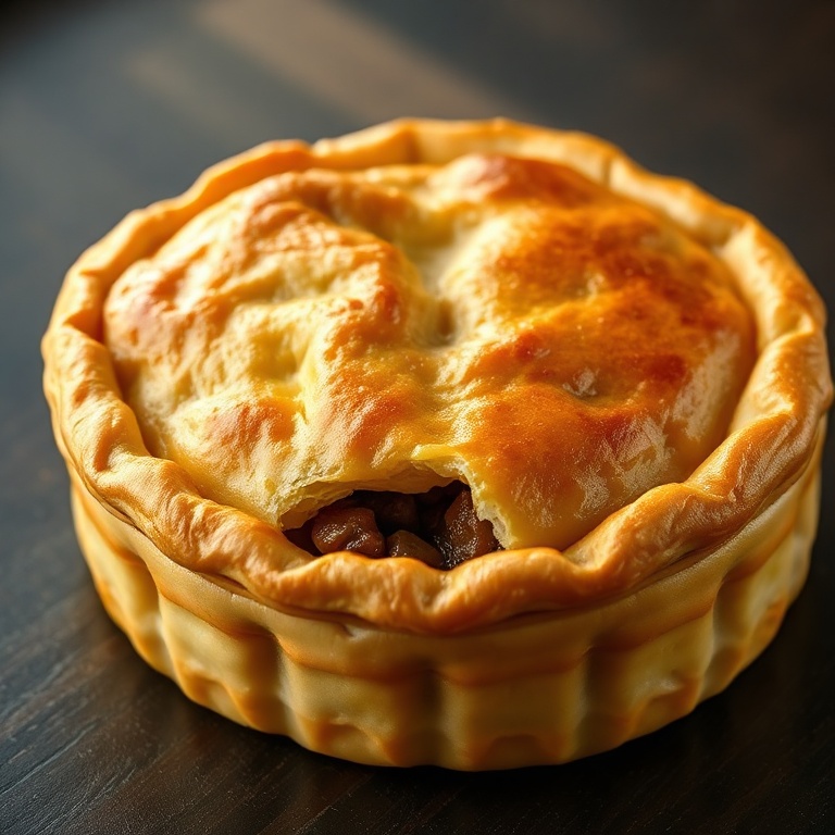 easy crispy beef meat pies