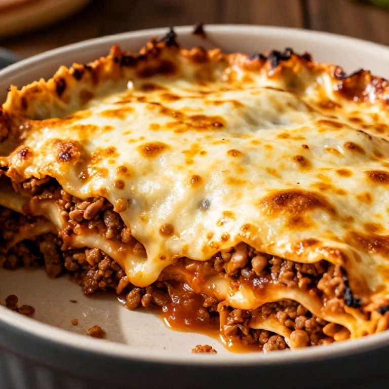 Easy Crockpot Lasagna