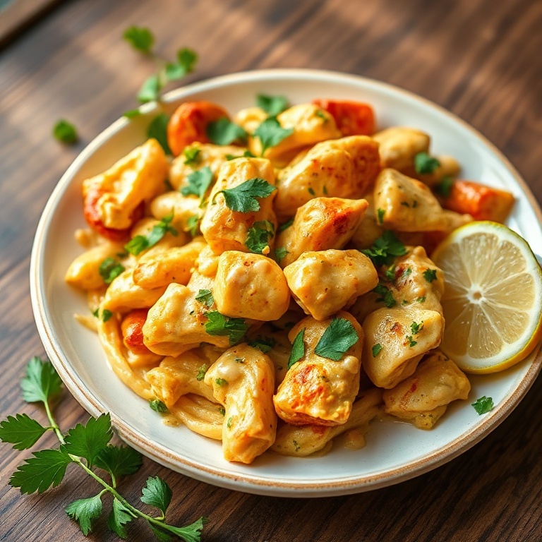 Easy Curry Chicken Salad
