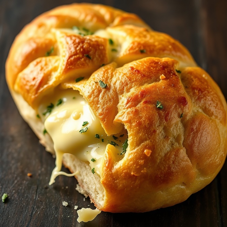 Easy Garlic Pull-Apart Bread