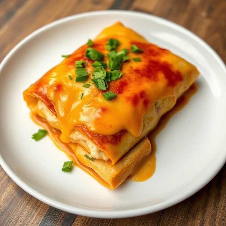 Easy High Protein Chicken Enchiladas