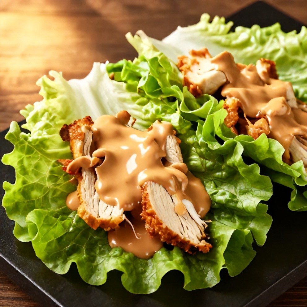 Easy Chicken Lettuce Wraps