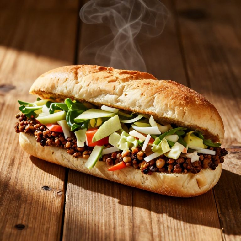 Easy Italian Grinder Salad Sandwich