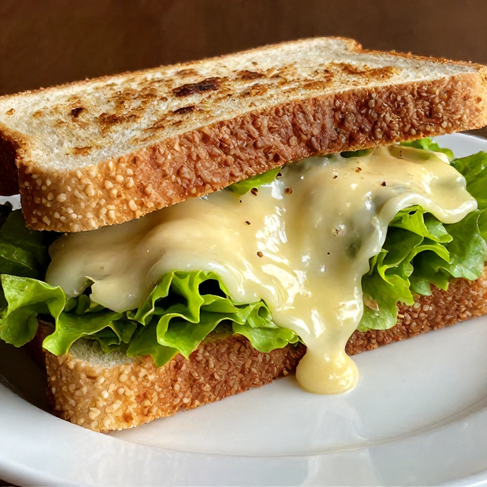 Close-up of a perfectly plated Italian grinder salad sandwich