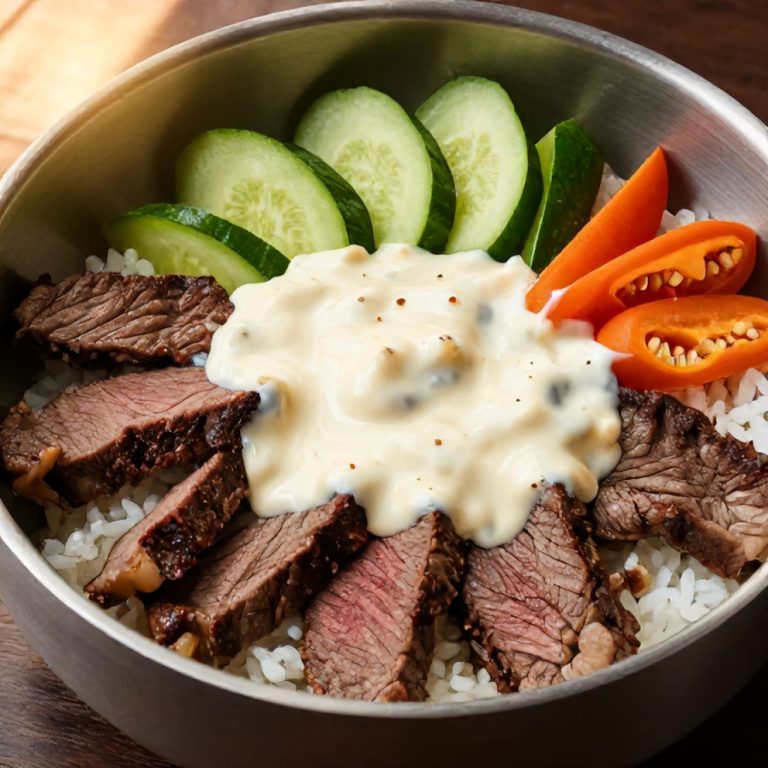 Korean BBQ Steak Rice Bowls
