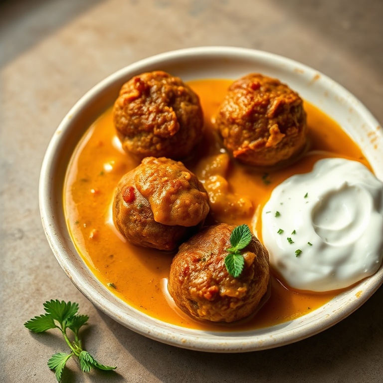 Easy Lamb Kofta Curry