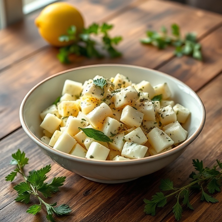 Easy Lemon Caper Egg Salad