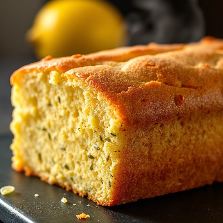 Easy Lemon Poppy Seed Cake